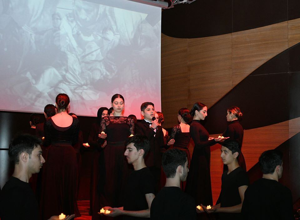 Протест против армянских фашистов в поэзии, музыке и театре (ФОТО/ВИДЕО)