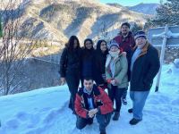 Чем удивила Грузия азербайджанцев? Наша бравая команда в одном из вагончиков (ФОТО)