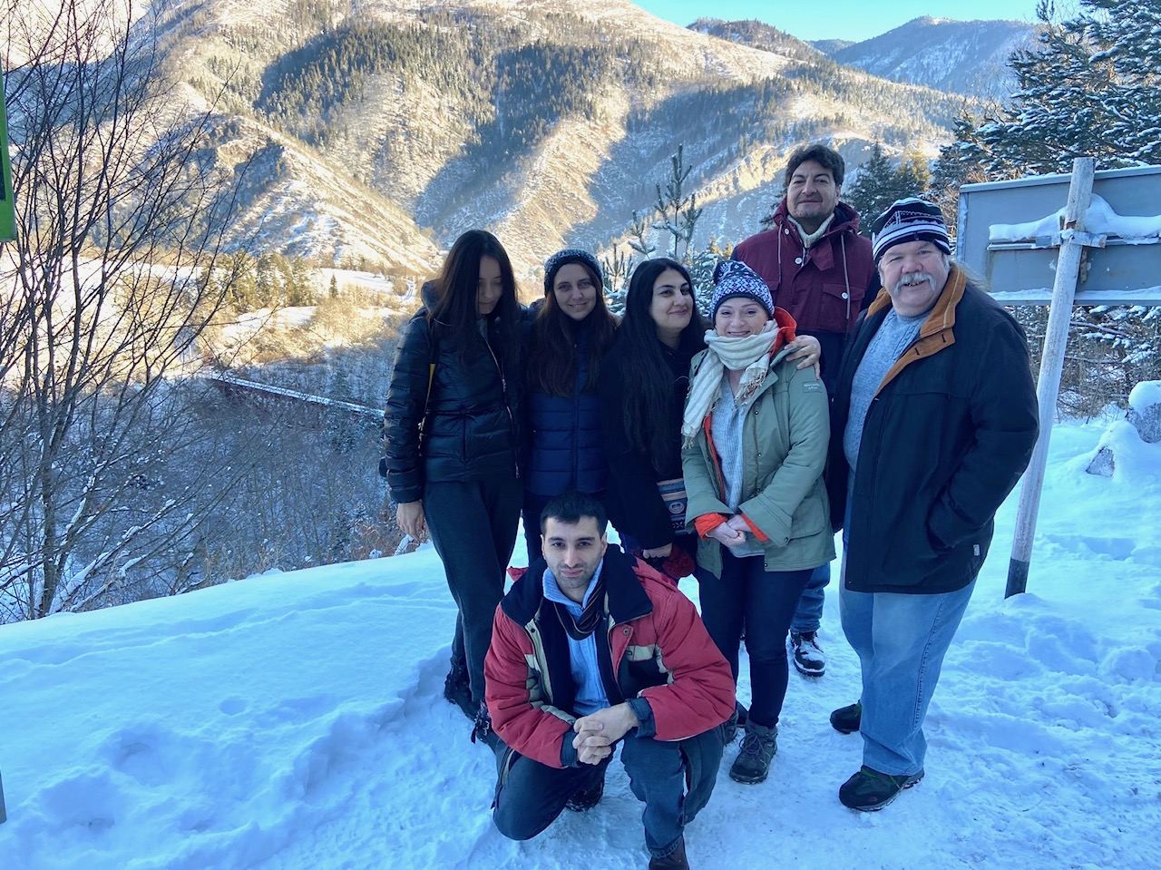 Чем удивила Грузия азербайджанцев? Наша бравая команда в одном из вагончиков (ФОТО)