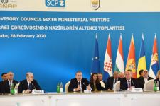 Президент Ильхам Алиев принял участие в VI заседании министров в рамках Консультативного совета "Южного газового коридора" (ФОТО) (версия 3)