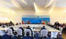 Президент Ильхам Алиев принял участие в VI заседании министров в рамках Консультативного совета "Южного газового коридора" (ФОТО) (версия 3)