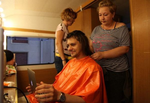 Как создавали грим Милоша Биковича для сериала "Магомаев" (ФОТО)