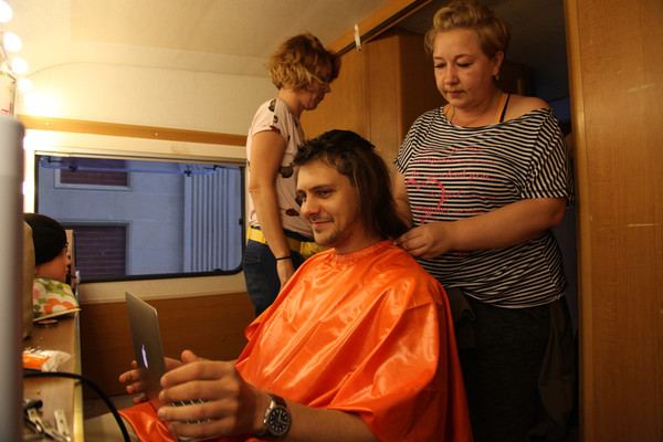 Как создавали грим Милоша Биковича для сериала "Магомаев" (ФОТО)