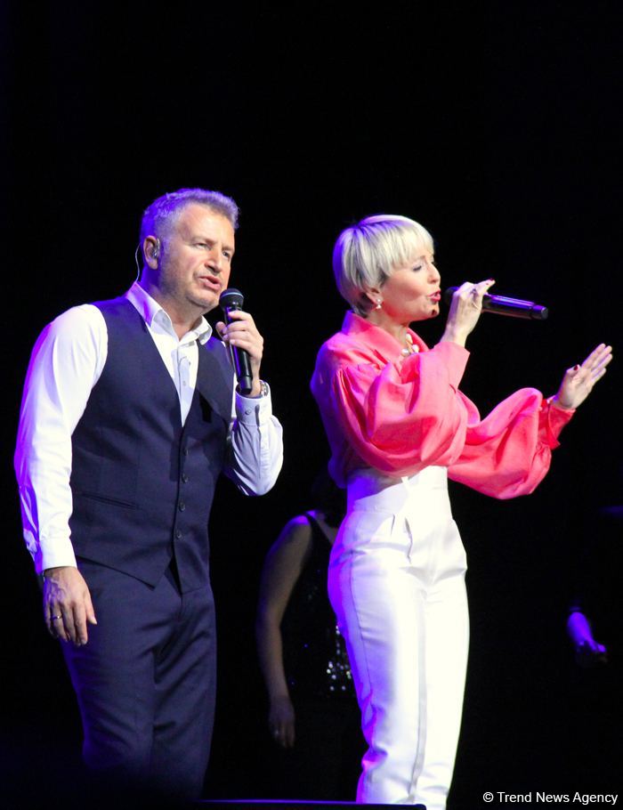 Агутин и Варум отметили семейный юбилей в городе ветров Баку (ВИДЕО, ФОТО)