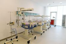 Президент Ильхам Алиев принял участие в открытии Геранбойской районной центральной больницы (ФОТО) (Версия 2)