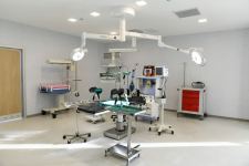 Президент Ильхам Алиев принял участие в открытии Геранбойской районной центральной больницы (ФОТО) (Версия 2)