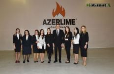 Президент Ильхам Алиев принял участие в открытии известкового завода (ФОТО/ВИДЕО)