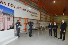 Президент Ильхам Алиев принял участие в открытии известкового завода (ФОТО/ВИДЕО)