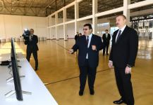 Президент Ильхам Алиев принял участие в открытии Агстафинского аграрнопромышленного комплекса (ФОТО) (версия 2)