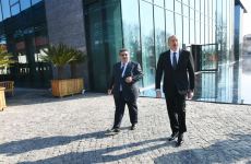 Президент Ильхам Алиев принял участие в открытии Агстафинского аграрнопромышленного комплекса (ФОТО) (версия 2)