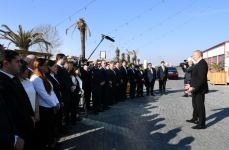 Президент Ильхам Алиев принял участие в открытии Агстафинского аграрнопромышленного комплекса (ФОТО) (версия 2)