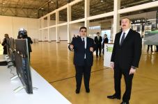 Президент Ильхам Алиев принял участие в открытии Агстафинского аграрнопромышленного комплекса (ФОТО) (версия 2)