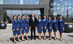 Президент Ильхам Алиев принял участие в открытии комплекса “ASAN Həyat” в Товузе (ФОТО) (версия 2)