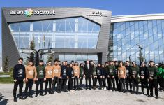 Президент Ильхам Алиев принял участие в открытии комплекса “ASAN Həyat” в Товузе (ФОТО) (версия 2)