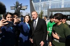 Президент Ильхам Алиев принял участие в открытии комплекса “ASAN Həyat” в Товузе (ФОТО) (версия 2)