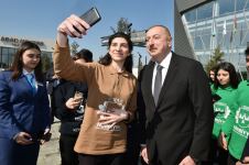 Президент Ильхам Алиев принял участие в открытии комплекса “ASAN Həyat” в Товузе (ФОТО) (версия 2)