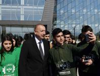 Президент Ильхам Алиев принял участие в открытии комплекса “ASAN Həyat” в Товузе (ФОТО) (версия 2)