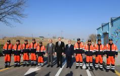 После реконструкции сдана в эксплуатацию автомобильная дорога Агстафа-Енигюн-Хатаи-Гачаг Керем-Пойлу-Хылхына (ФОТО) (версия 2)