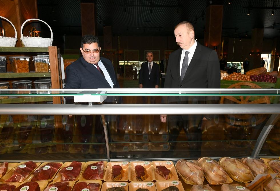 Президент Ильхам Алиев принял участие в открытии Агстафинского аграрнопромышленного комплекса (ФОТО) (версия 2)