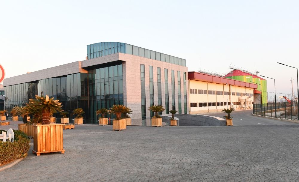 Президент Ильхам Алиев принял участие в открытии Агстафинского аграрнопромышленного комплекса (ФОТО) (версия 2)