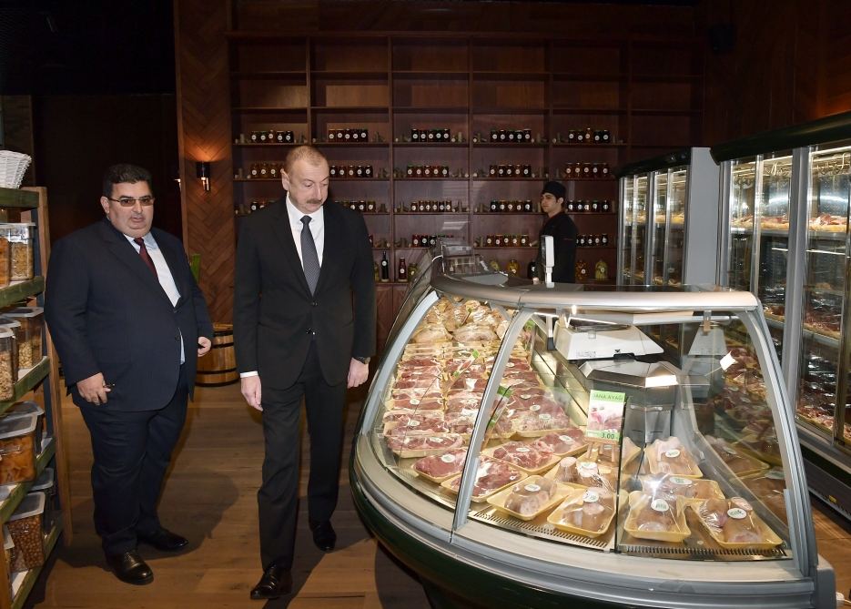 Президент Ильхам Алиев принял участие в открытии Агстафинского аграрнопромышленного комплекса (ФОТО) (версия 2)