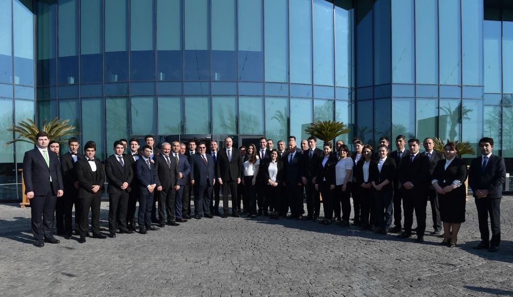 Президент Ильхам Алиев принял участие в открытии Агстафинского аграрнопромышленного комплекса (ФОТО) (версия 2)