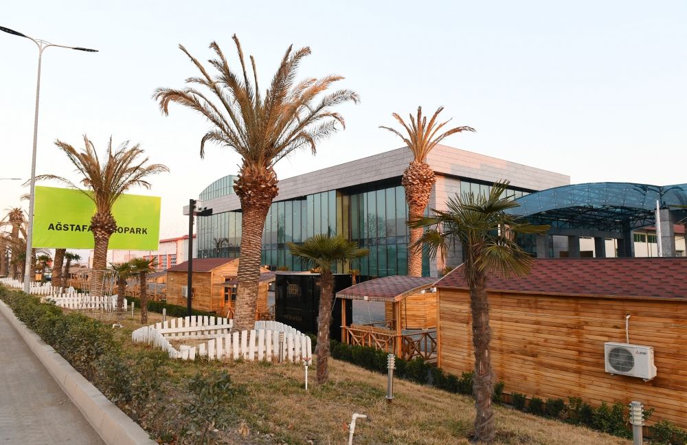 Президент Ильхам Алиев принял участие в открытии Агстафинского аграрнопромышленного комплекса (ФОТО) (версия 2)