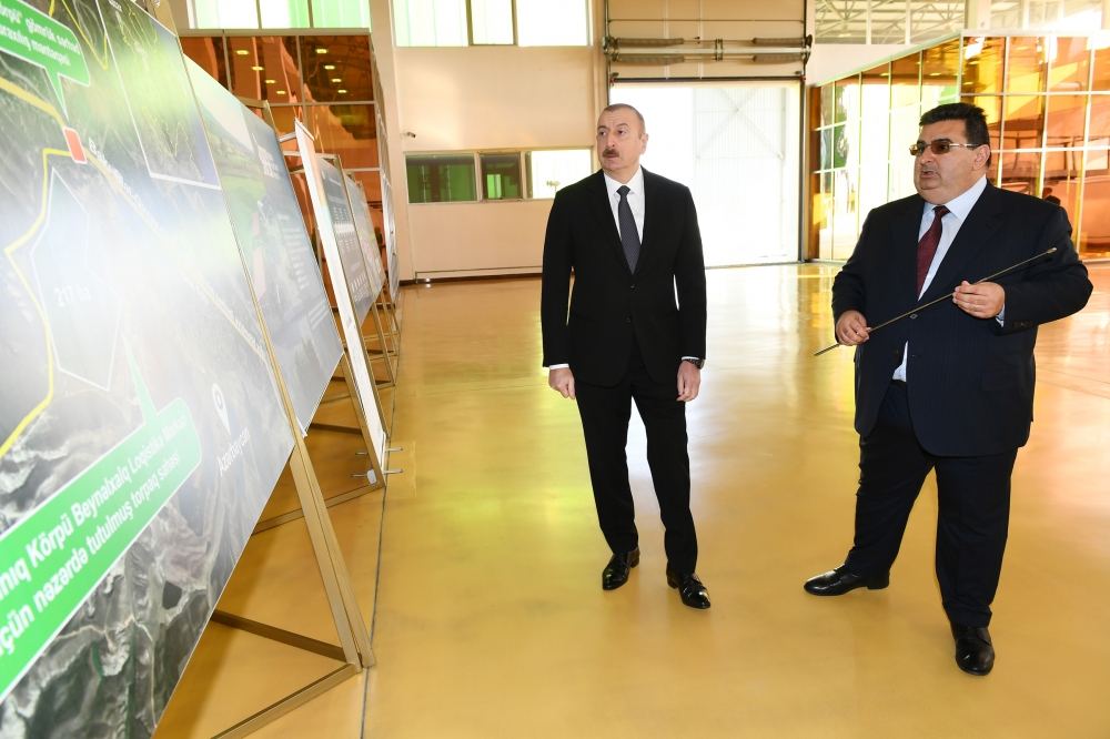 Президент Ильхам Алиев принял участие в открытии Агстафинского аграрнопромышленного комплекса (ФОТО) (версия 2)