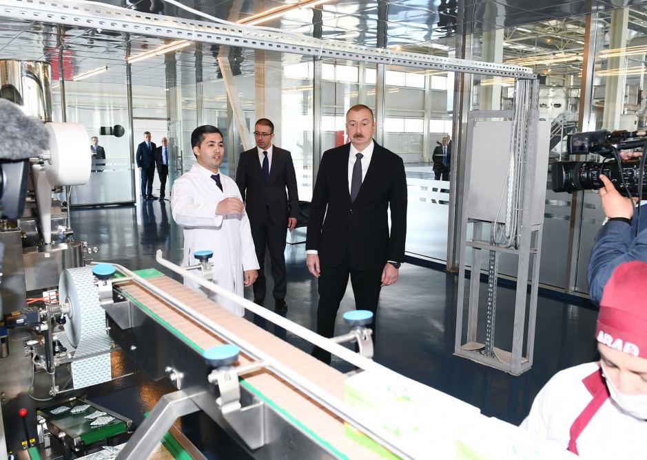 Президент Ильхам Алиев принял участие в открытии комплекса “ASAN Həyat” в Товузе (ФОТО) (версия 2)