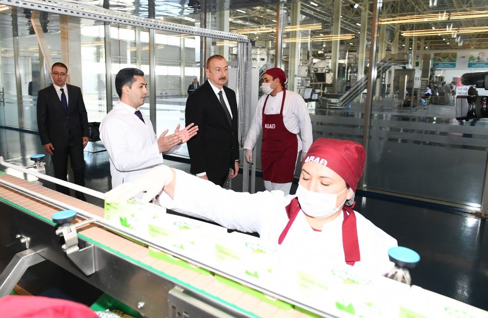 Президент Ильхам Алиев принял участие в открытии комплекса “ASAN Həyat” в Товузе (ФОТО) (версия 2)