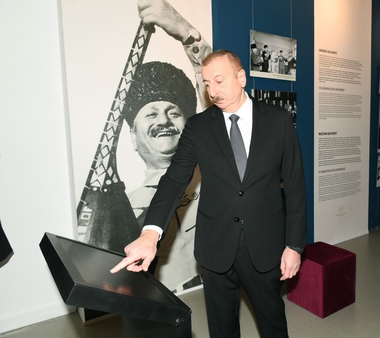 Президент Ильхам Алиев принял участие в открытии Государственного музея ашугского искусства в Товузе (ФОТО) (версия 2)