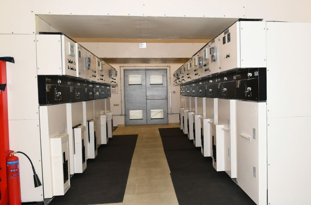 Президент Ильхам Алиев принял участие в открытии подстанции в Агстафе (ФОТО)