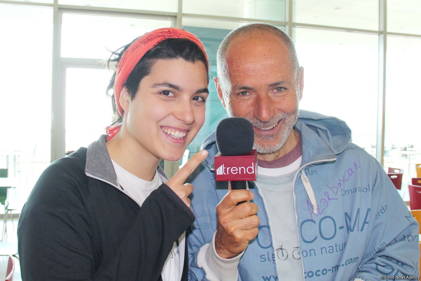 На деревянном велосипеде из Греции в Азербайджан! Такого я в жизни не видел - интервью (ВИДЕО, ФОТО)