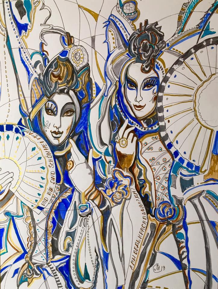 С любовью из Баку на крупнейшем карнавале в Германской Венеции (ФОТО)