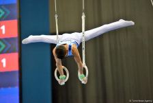 Продолжаются соревнования первого Международного турнира по мужской спортивной гимнастике AGF Junior Trophy (ФОТО)