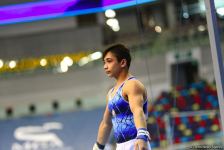 Продолжаются соревнования первого Международного турнира по мужской спортивной гимнастике AGF Junior Trophy (ФОТО)