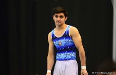 Продолжаются соревнования первого Международного турнира по мужской спортивной гимнастике AGF Junior Trophy (ФОТО)