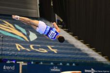 Продолжаются соревнования первого Международного турнира по мужской спортивной гимнастике AGF Junior Trophy (ФОТО)