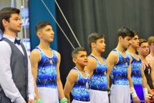 Продолжаются соревнования первого Международного турнира по мужской спортивной гимнастике AGF Junior Trophy (ФОТО)