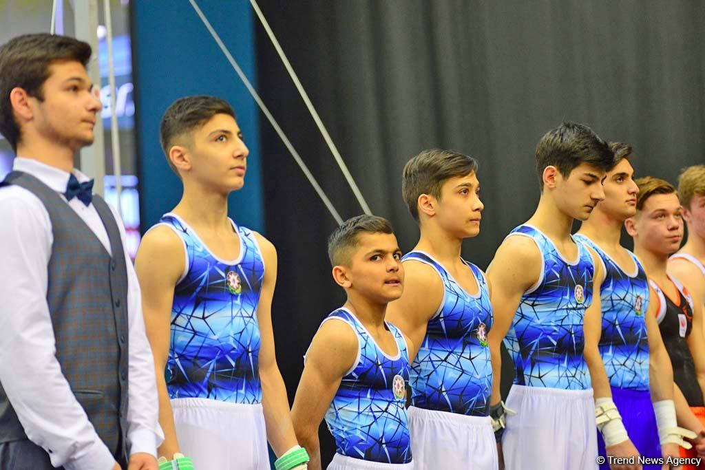 Продолжаются соревнования первого Международного турнира по мужской спортивной гимнастике AGF Junior Trophy (ФОТО)