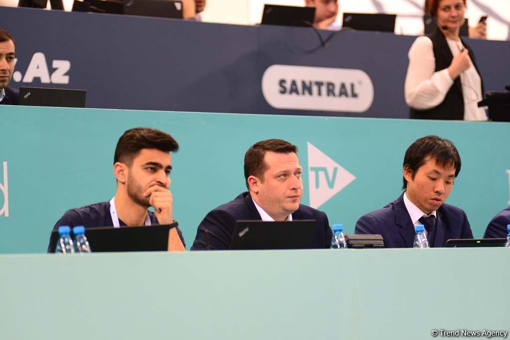 Продолжаются соревнования первого Международного турнира по мужской спортивной гимнастике AGF Junior Trophy (ФОТО)