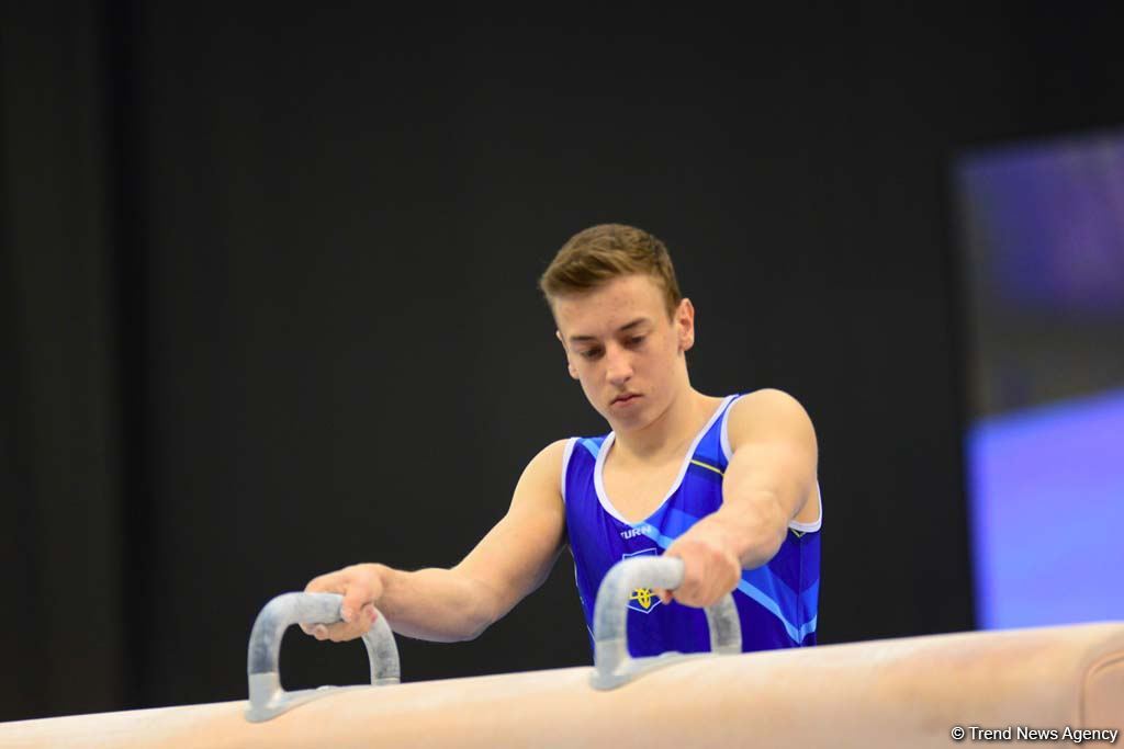 Продолжаются соревнования первого Международного турнира по мужской спортивной гимнастике AGF Junior Trophy (ФОТО)
