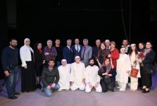 Актеры Азербайджана и России создали "Колючий круг любви" (ФОТО)