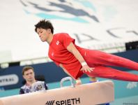 В Национальной арене гимнастики в Баку проходят подиумные тренировки участников Кубка мира FIG по спортивной гимнастике (ФОТОРЕПОРТАЖ)