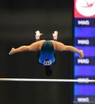 В Баку стартовал первый день соревнований Кубка мира FIG по спортивной гимнастике (ФОТО)