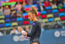 В Баку стартовал первый день соревнований Кубка мира FIG по спортивной гимнастике (ФОТО)