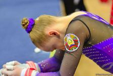 В Баку стартовал первый день соревнований Кубка мира FIG по спортивной гимнастике (ФОТО)