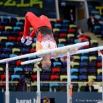 В Баку стартовал первый день соревнований Кубка мира FIG по спортивной гимнастике (ФОТО)