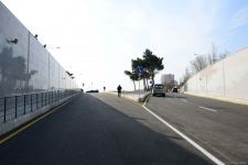 В Баку открыты два новых автомобильных тоннеля (ФОТО)