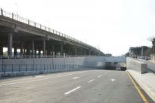 В Баку открыты два новых автомобильных тоннеля (ФОТО)